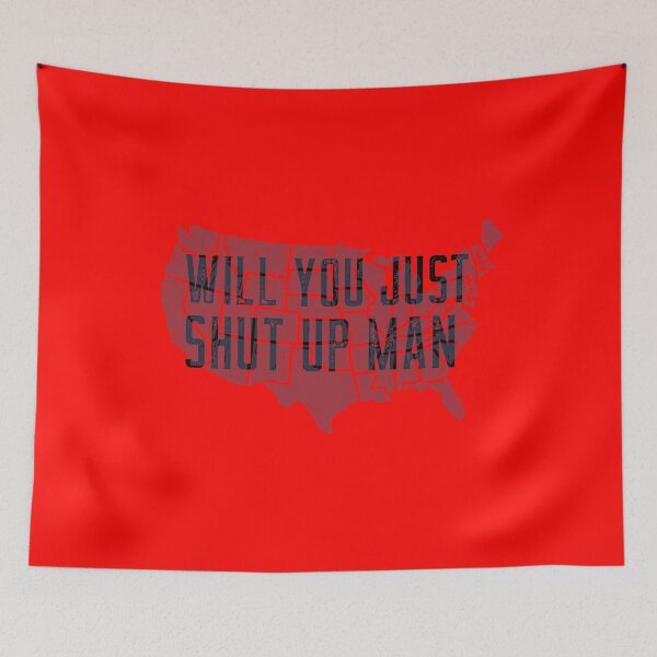Item preview, Will you just shut up man - Biden Debate 2020 designed and sold by ChaseCoClothing.