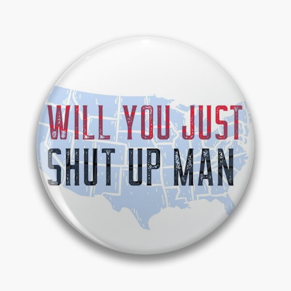 Item preview, Will you just shut up man - Biden Debate 2020 designed and sold by ChaseCoClothing.