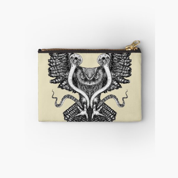 Item preview, Owl with Two Cobras designed and sold by MadeWithMagick.