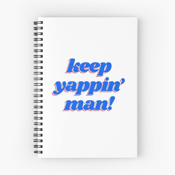 Item preview, Keep yapping man in the American flag colours designed and sold by lettersbysid.
