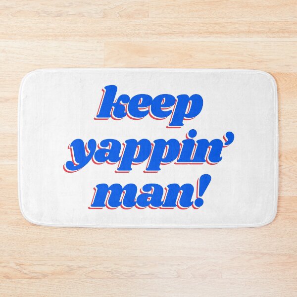 Item preview, Keep yapping man in the American flag colours designed and sold by lettersbysid.