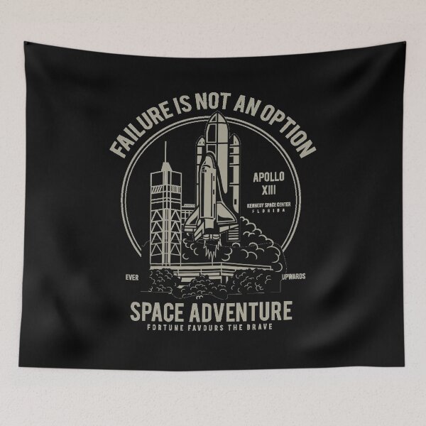 Item preview, Failure is not an option space adventure - Awesome space lover Gift designed and sold by Teenation9.
