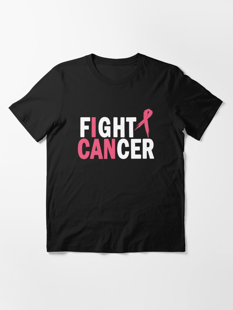 Alternate view of I Can Fight Cancer Essential T-Shirt