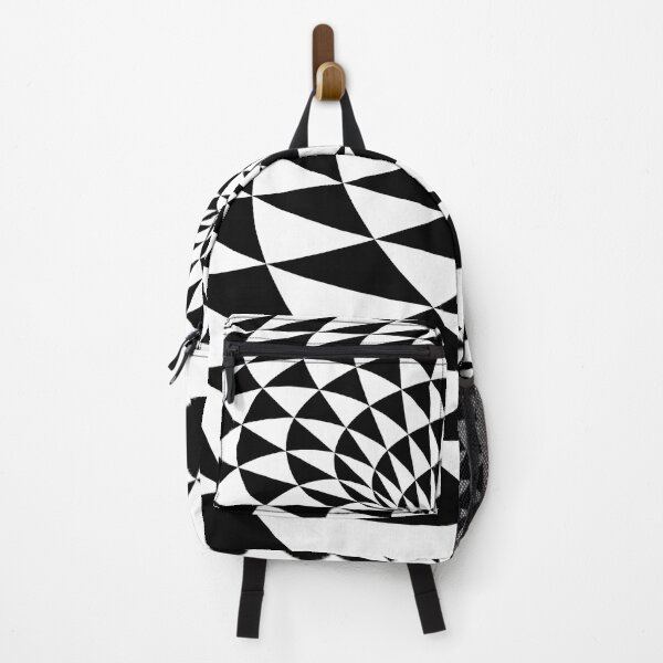 Item preview, Abstract Optical Illusion Triangle Portal (Black/White) designed and sold by hyproinc.