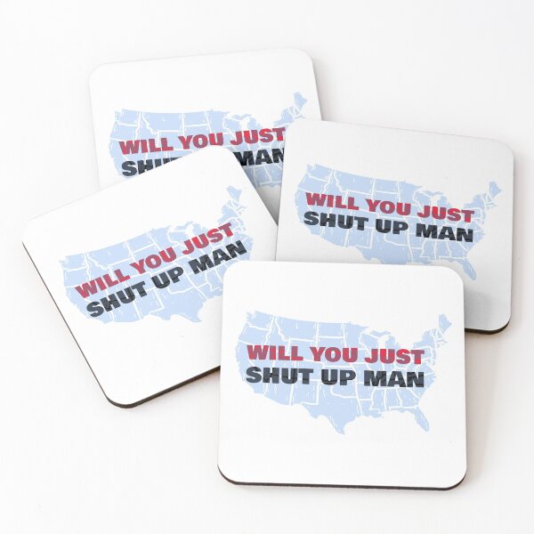 Item preview, Will you just shut up man - Biden Debate 2020 designed and sold by ChaseCoClothing.
