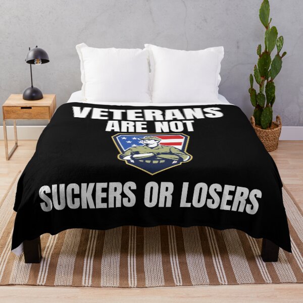 Item preview, Veterans Are Not Suckers or Losers designed and sold by Billie Sims.