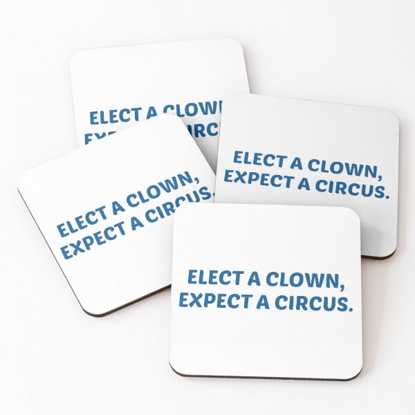 Item preview, Elect a clown expect a circus designed and sold by mographicdesign.