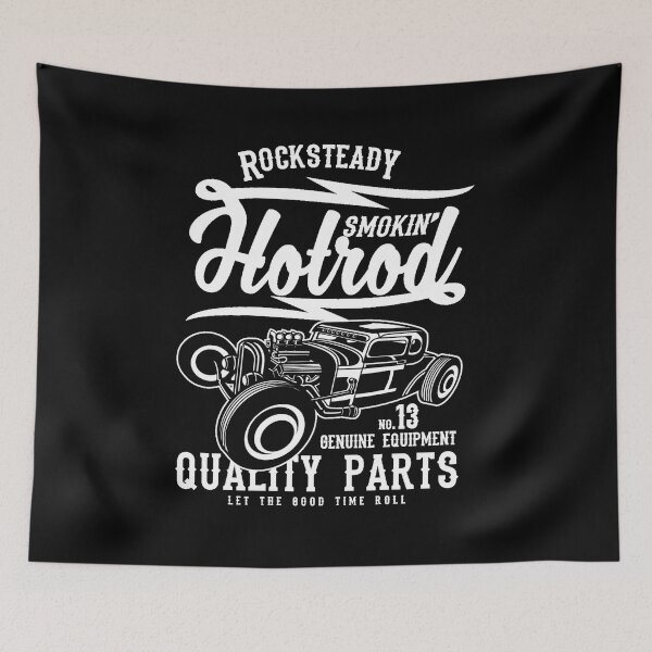 Item preview, Rock steady smokin hotrod - Awesome vintage car lover Gift designed and sold by Teenation9.