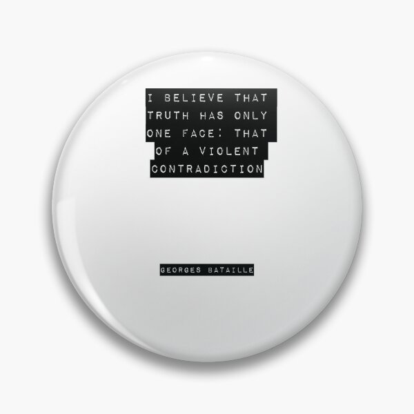 Item preview, Georges Bataille Quote designed and sold by RJ123.
