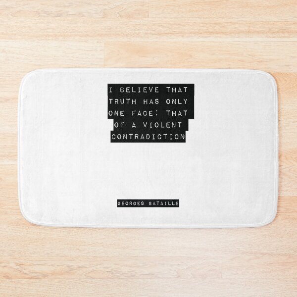 Item preview, Georges Bataille Quote designed and sold by RJ123.