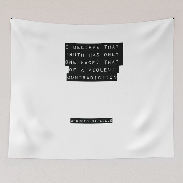 Item preview, Georges Bataille Quote designed and sold by RJ123.