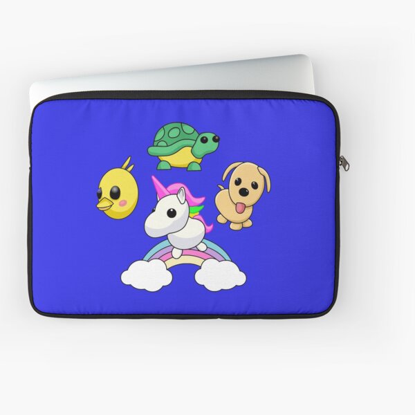 Roblox Robux Laptop Sleeves Redbubble - adopt me roblox neon dog manucraft roblox flee the facility