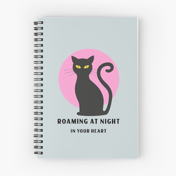 Item preview, Roaming at night in your heart Cat T-Shirt designed and sold by Dave1991.