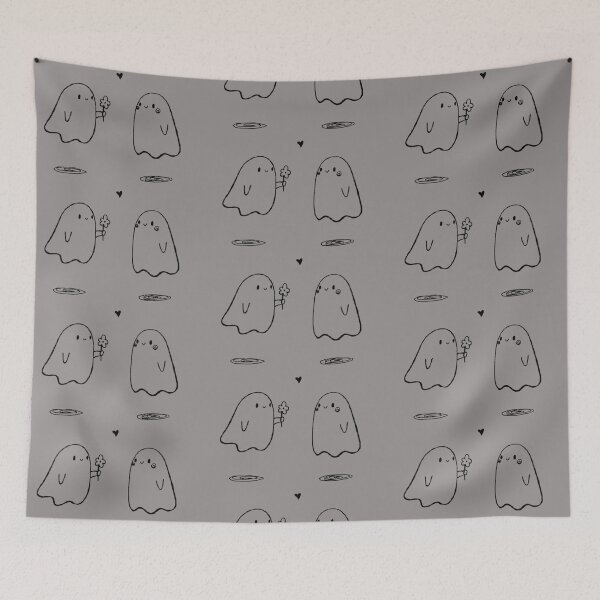 Item preview, Ghost couple designed and sold by Ranz Doodles.