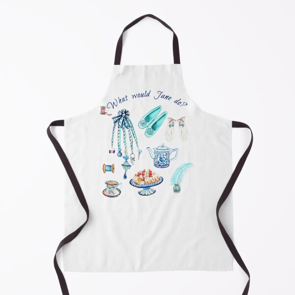 Item preview, Jane Austen favourite things and daily objects in watercolor designed and sold by MagentaRose.