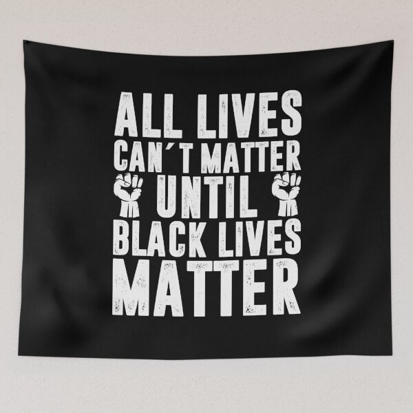 Item preview, ALL LIVES CAN´T MATTER UNTIL BLACK LIVES MATTER designed and sold by RafaelLopezz.