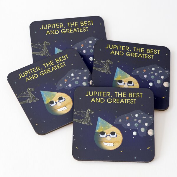 Item preview, Jupiter, the Best and Greatest (Tales from outer space Book 4) by Cecília Vizvári and Flávió Vizvári designed and sold by Watercastle Tale Works.