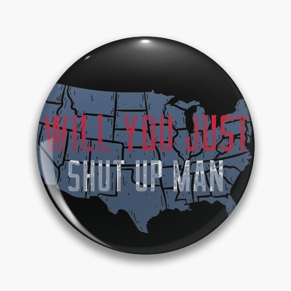 Item preview, Will you just shut up man - Biden Debate 2020 designed and sold by ChaseCoClothing.