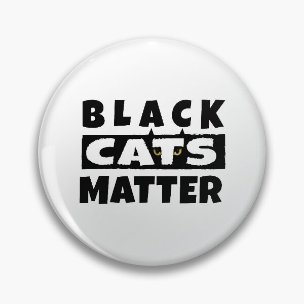 Item preview, Black cats matter designed and sold by royfriedler.