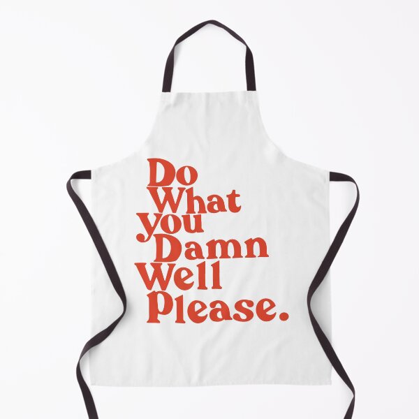Item preview, Do What you Damn Well Please Motivational Phrase Illustration designed and sold by Quite Often.