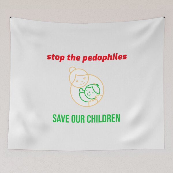 Item preview, Stop the pedophiles save our children designed and sold by alexandrutarcan.