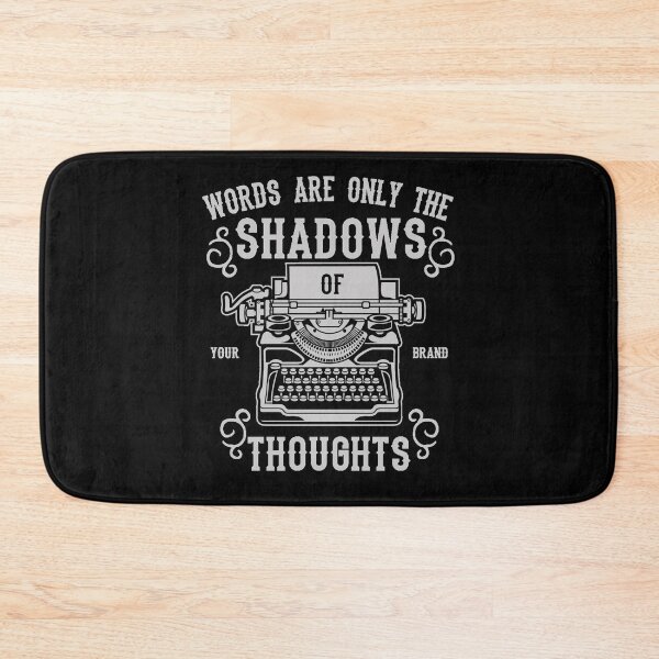 Item preview, Words are only the shadows of thoughts - Awesome writer Gift designed and sold by Teenation9.