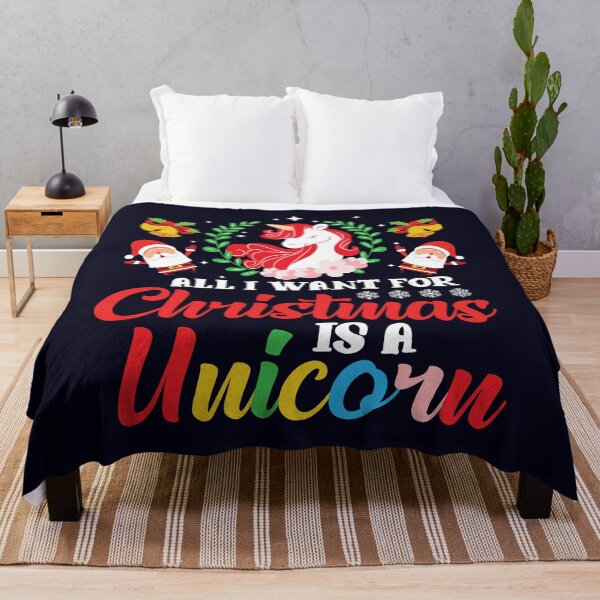Item preview, All i want for Christmas is a Unicorn  designed and sold by mmos.