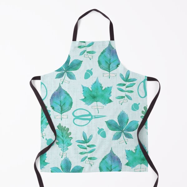 Item preview, Autumn Leaves Green designed and sold by Farissa Designs.