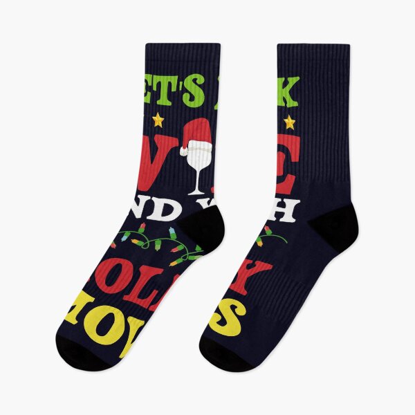 Item preview, Let's drink wine and watch holiday movies designed and sold by mmos.