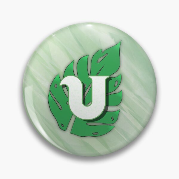 Item preview, Monstera Leaf Letter "U" designed and sold by isacaste.