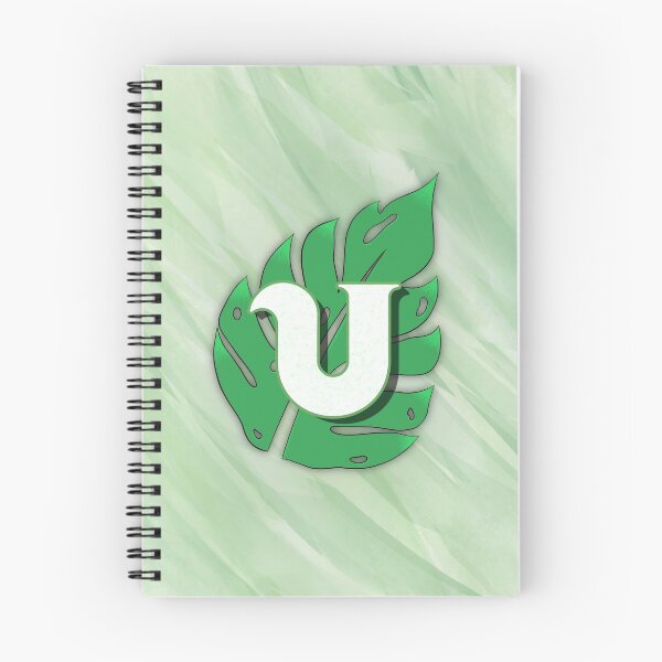 Item preview, Monstera Leaf Letter "U" designed and sold by isacaste.