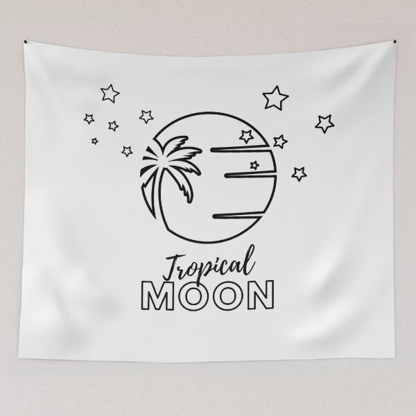 Item preview, Tropical Moon Black designed and sold by kyds.