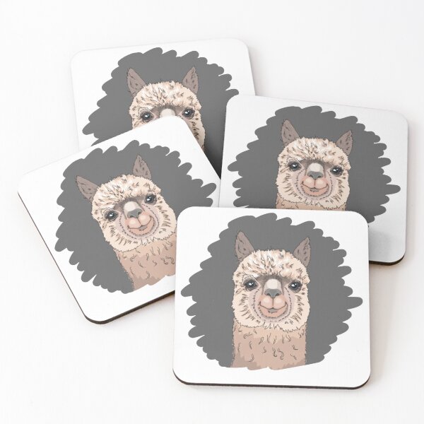 Item preview, cute alpaca  designed and sold by Babmk.
