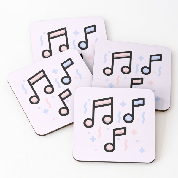 Item preview, Pastel Music Notes designed and sold by GasparArts.
