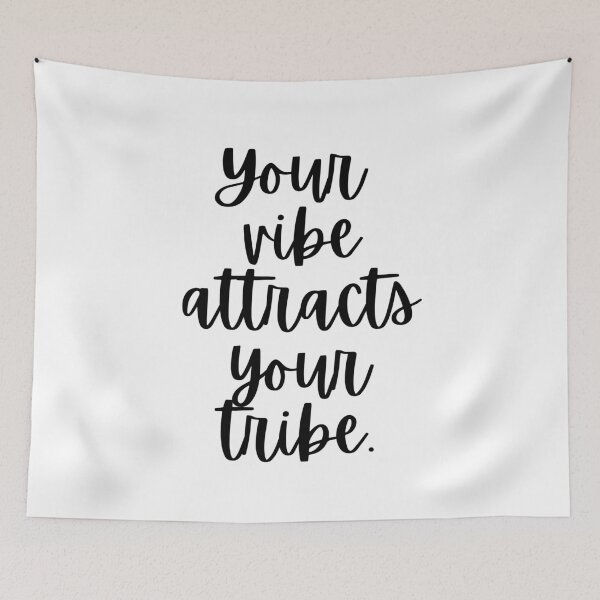 Item preview, Your Vibe Attracts Your Tribe designed and sold by m95sim.
