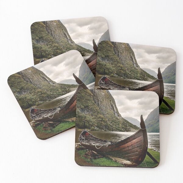 Item preview, Viking Boat - Solitude in Norway designed and sold by Orkneyology.