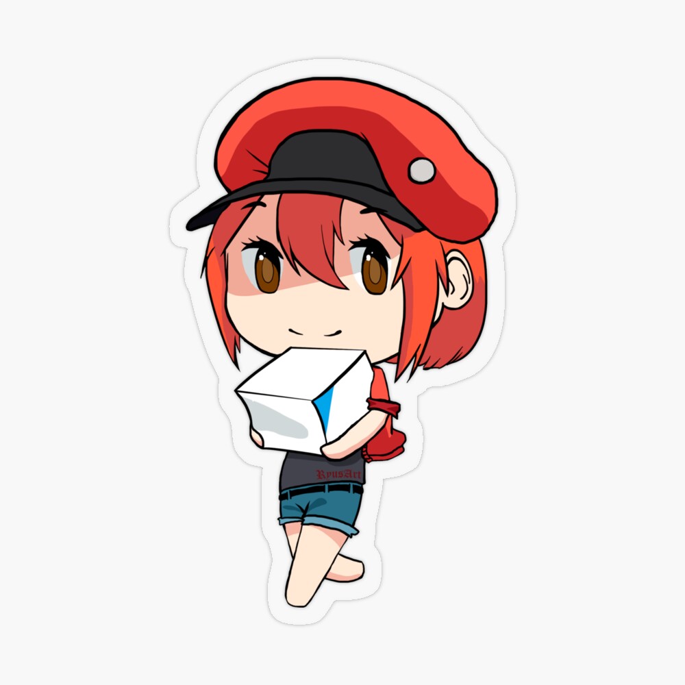 Hataraku Saibou !!  Work icon, Anime, Chibi