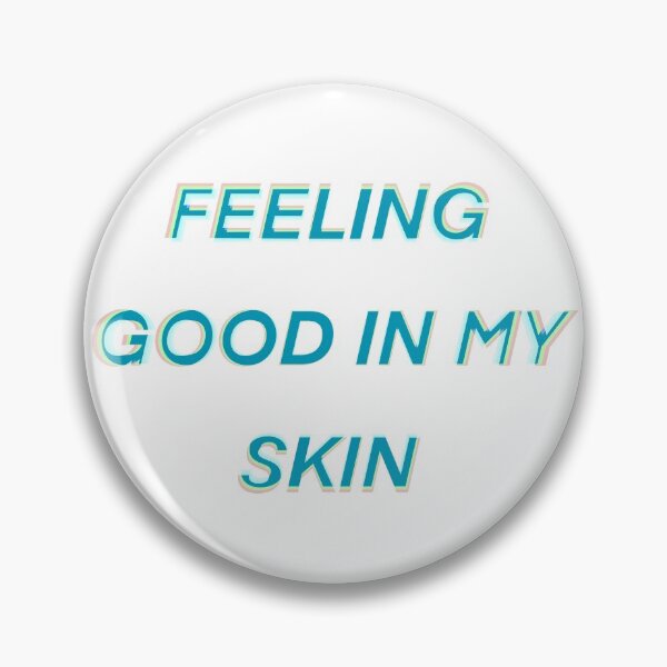 Item preview, Feeling Good in my Skin in turquoise  designed and sold by ToriaScarlett.
