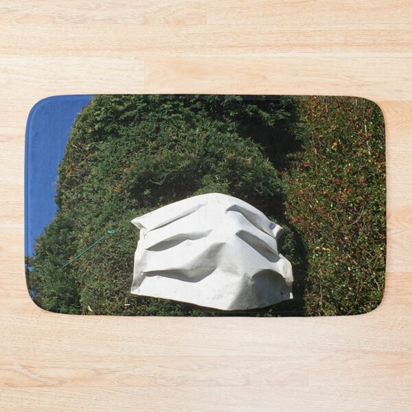 Item preview, “Green Man in Face Mask”  keep Smiling. designed and sold by Angela Haig-Harrison.