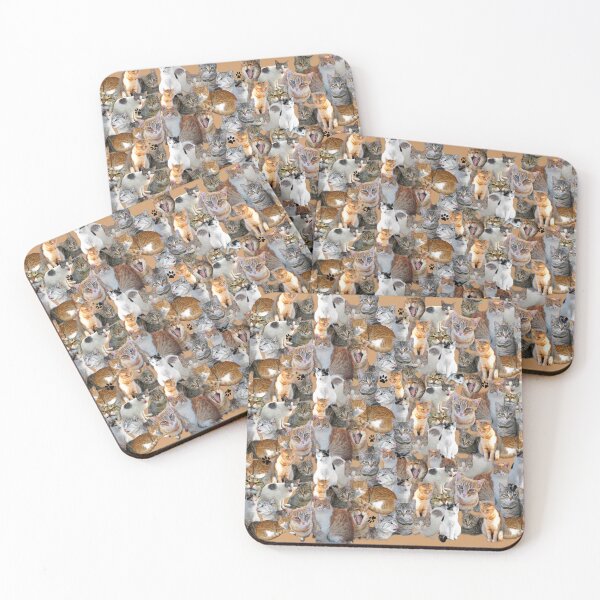 Item preview, Cats meeting point designed and sold by MarionsArt.