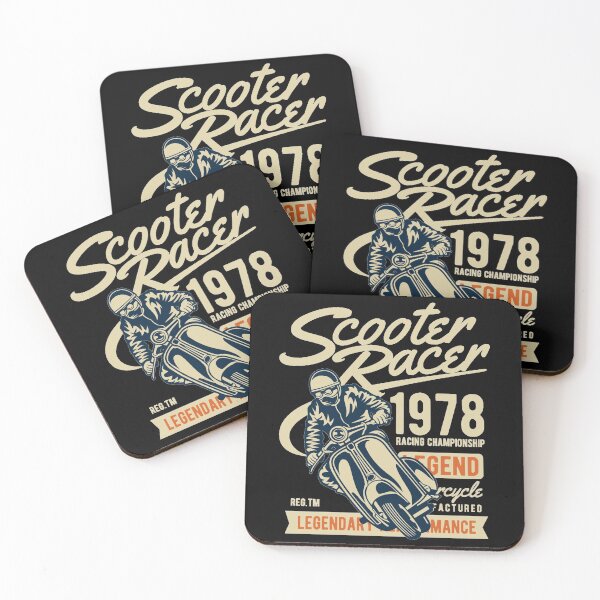 Aperçu de l'œuvre coureur de scooter - Superbe cadeau de coureur de scooter créée et vendue par Teenation9.