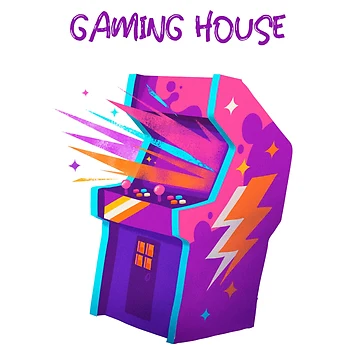 Artwork thumbnail, Gaming House by Ruthria