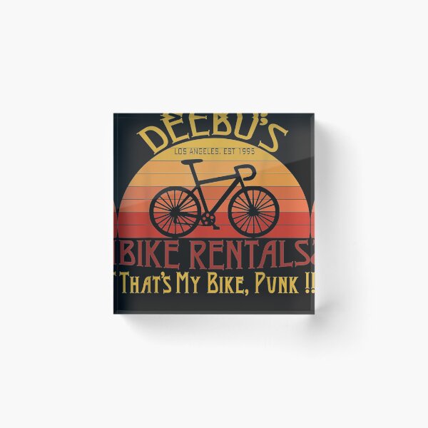 Artikelvorschau, DeeBo's Bike Rentals Vintage Fahrradfahrer entworfen und verkauft von harolhaw.