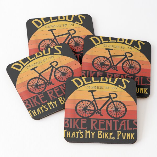Item preview, DeeBo's Bike Rentals vintage Bike Rider designed and sold by harolhaw.