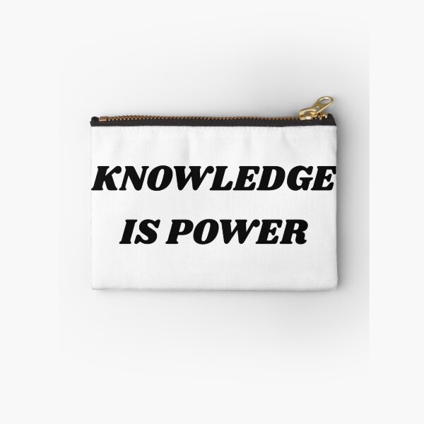 Item preview, Knowledge is power retro   designed and sold by Inspirationmotivation.