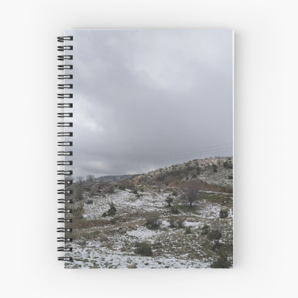 Item preview, Snow on a mountain with gray sky designed and sold by Stylekingdom.