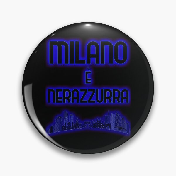 Item preview, Milano è nerazzurra, città nero azzurra designed and sold by ideasfinder.