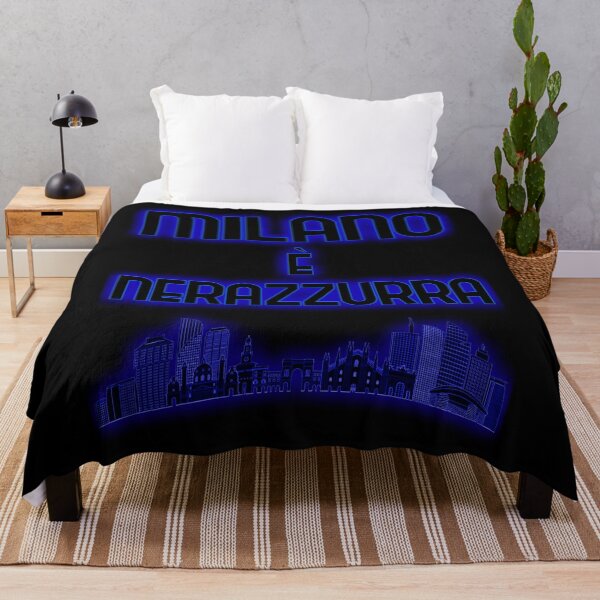 Item preview, Milano è nerazzurra, città nero azzurra designed and sold by ideasfinder.