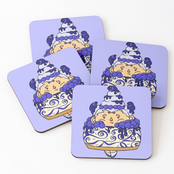 Item preview, Blueberry Marbled Cheesecake designed and sold by JellyytenJar.