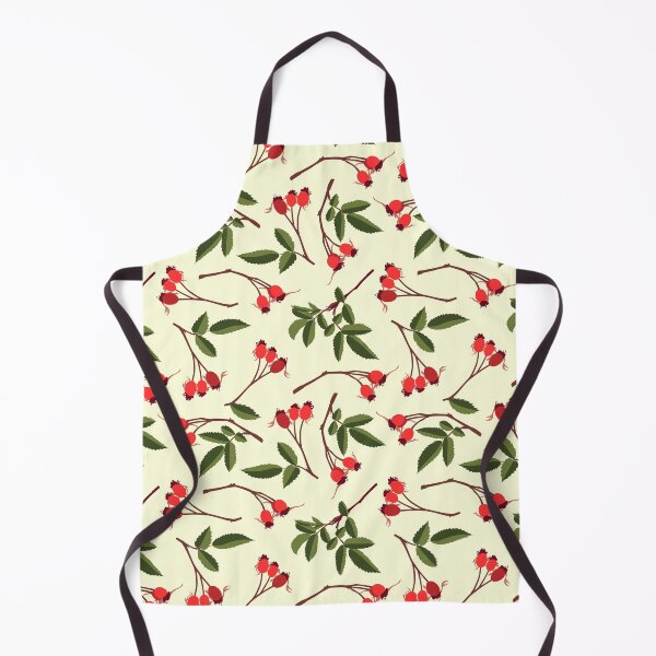 Item preview, Red berries pattern. Wild rose branch designed and sold by KateQhouse.